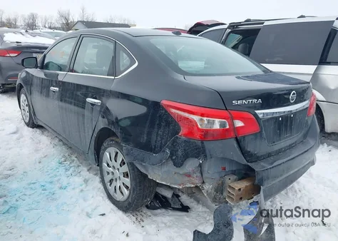 2017 Nissan Sentra Sv from USA, damaged, VIN 3N1AB7AP1HY284889